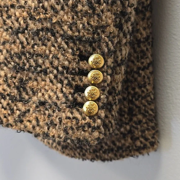 Celine Relaxed Tweed Blazer 38/M - Picture 4 of 8